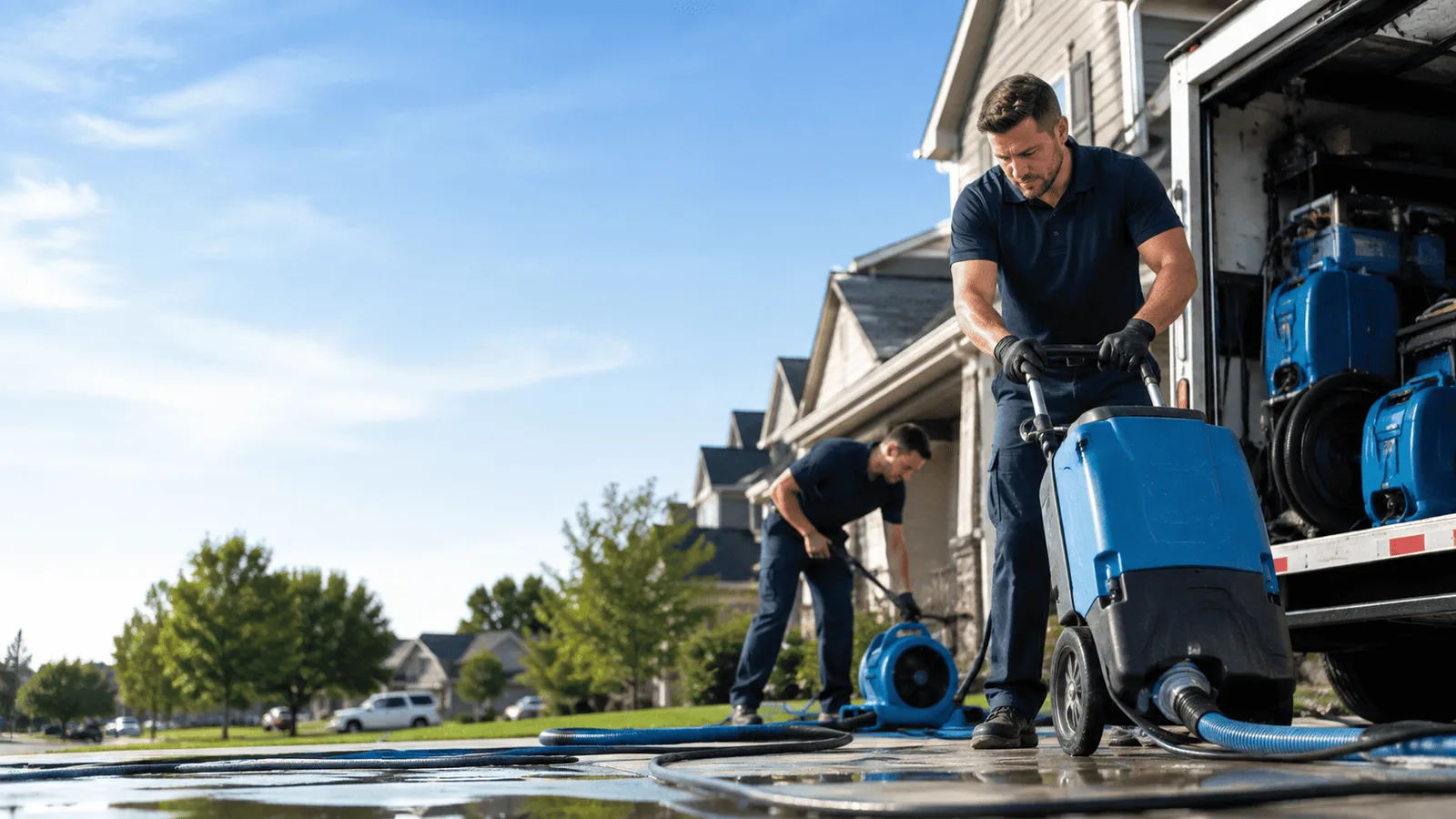 Dehumidification being performed in Powder Springs, GA